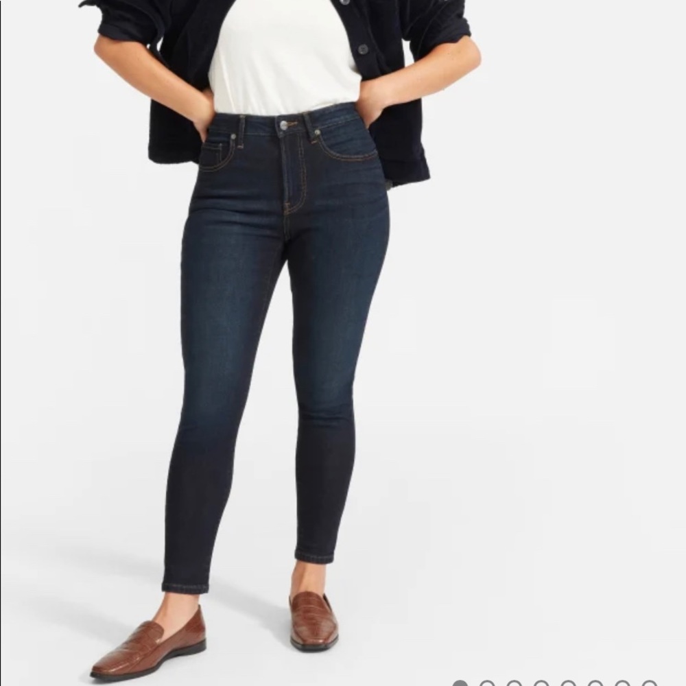 EVERLANE NWT: The Curvy Authentic Stretch High-Rise Skinny Jean